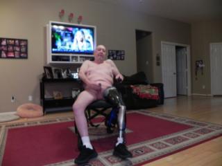 Tom Nude (1) Wearing My Prosthesis 16 of 20