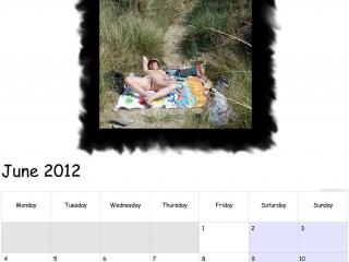 Happy Nude Year .... my 2012 calendar for you 7 of 13