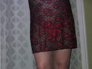 RED AND BLACK NEGLIGEE 17 of 20
