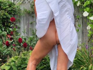 Legs, White Summer Dress 👗 3 of 19