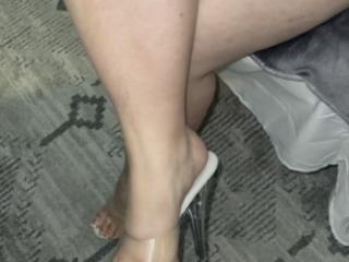 Clear High Heels Fetish
