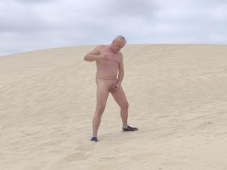 Naked in the beach dunes 7 of 12