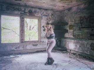 Sexy in an Abandoned Building!