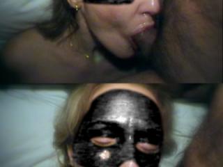 Hubby came on my face 6 times in a row (photo set)