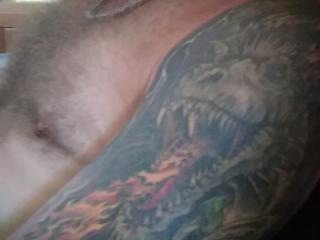 Tattoo and pierced nipples 3 of 4