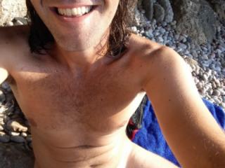 Nude in Public Beach 2 of 7
