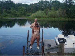 Missy and George - Naked Outdoor Fun 20222 1 of 18