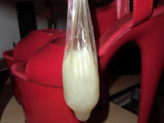 Mix of images of masturbation and swallowing semen 01 9 of 17