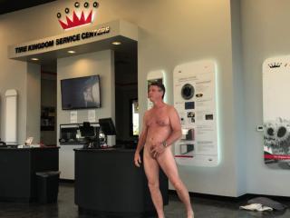 Tire store nudes