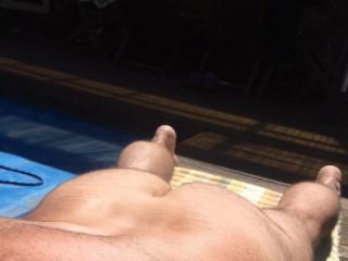 Comment on me relaxing on the deck 7 of 9