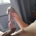 Cumming with vibrator