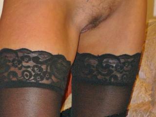 Black stockings & heels