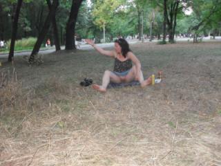 Summer in park