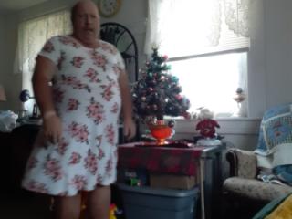 In girls night dress and doing Christmas 3 1 of 8