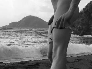 Naked on the beach 4 of 4