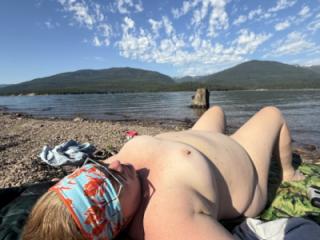 Naughty camping in Montana 5 of 14
