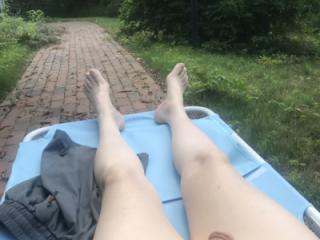 nude sunbathing in the heat today felt great 1 of 5