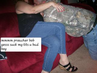 Cuckolding my hubby with Preacher bob 4 of 10