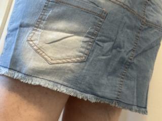 Denim Mini Skirt 3 of 7