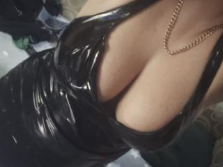 Pvc dress Wednesday night naughty 2 of 4