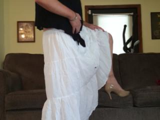 Long skirt and Heels (Part 1) 9 of 20