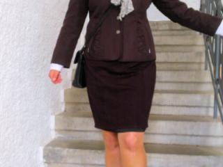 Ladylike with pantyhose
