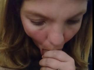 The lovely Joanne sucking cock. 3 of 20