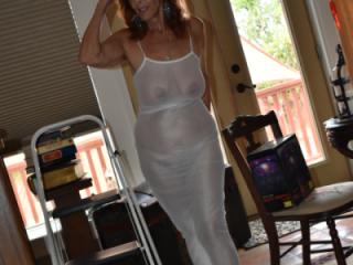 Sheer White Gown 4 of 14