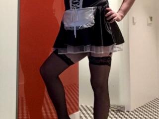 Naughty Maid in Stockings 7 of 20