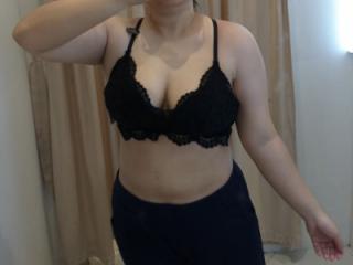 Trying new bra 7 of 8