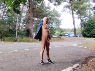 Walking naked by the side of the road 15 of 16