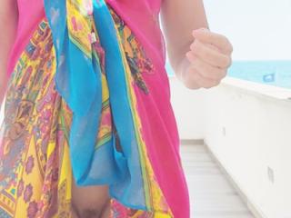 Milf Flashing at Beach 2 of 5