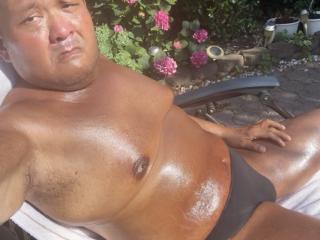 Sunbathing in my backyard 9 of 10