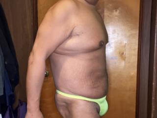 Neon Lime Green thong 9 of 17