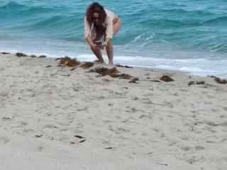 Latina wife at the beach...not nude 4 of 5