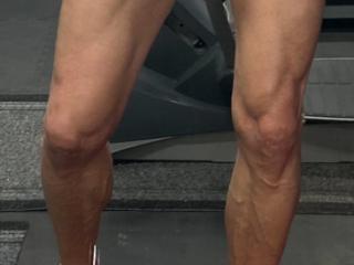 Nude at the gym 1 of 8