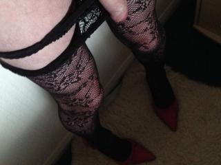 Sissy in favorite tights and shoes 7 of 10