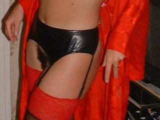 Sexy black and red underwears 8 of 10