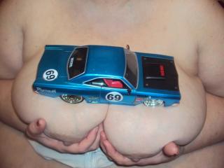 Hubbys toy car on me 3 of 7