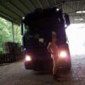 Naked unload in the warehouse Part 1