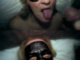 Hubby came on my face 6 times in a row (photo set) 15 of 20