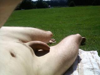 At the nudist lake this weekend 3 of 4