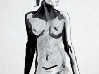 Ink female nudes 4 of 7