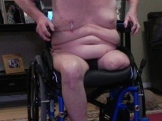Tom Nude Wearing His Prosthesis. 8 of 19