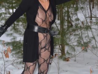 Leather and Lace - for fra"Licking" in the Snow 12 of 20