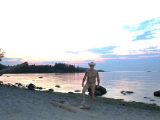 Sunrise and just enjoying my Birthday Nude 1 of 17