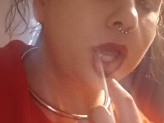 Collared slave teasing 11 of 18