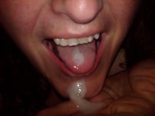 New friend from up north.......great oral, and she swallows!!!! 20 of 20