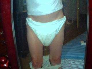 Diaper and rubber pants 4 of 9