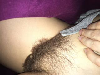 Cum glaze on her hairy holes 12 of 13
